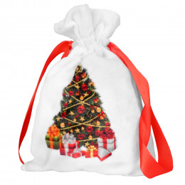 Мешочек подарочный (бархат, полная запечатка)