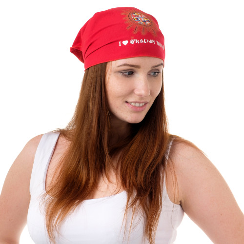 Бандана х/б однотонная треугольная