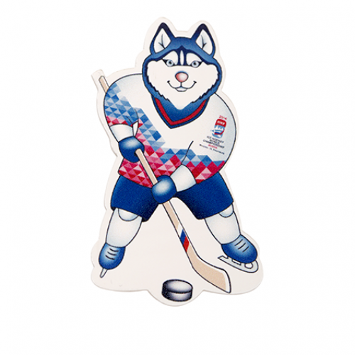 Значок пластиковый, УФ-печать