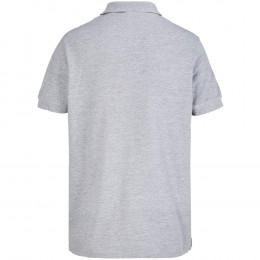 Рубашка поло унисекс Pacific, серый меланж