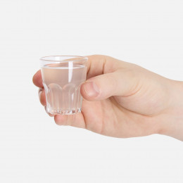 Стопка пластиковая «Граненая»