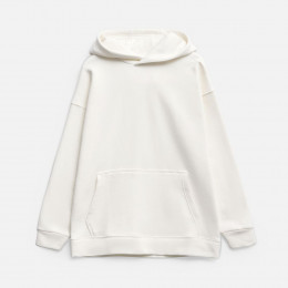 Худи оверсайз унисекс Snuggie, молочно-белое