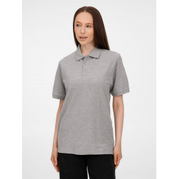 Рубашка поло унисекс Upswing, серый меланж