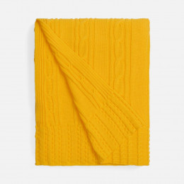 Плед Remitti, желтый