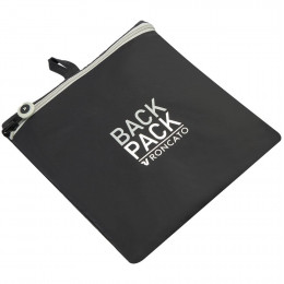 Складной рюкзак Compact Neon, черный с белым