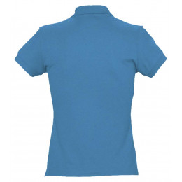 Рубашка поло женская Passion 170, ярко-бирюзовая