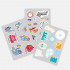 Наклейки бумажные Sticker Pack на заказ, M Наклейки бумажные Sticker Pack на заказ, M