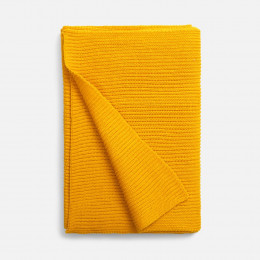 Шарф Nobilis Mono, желтый (медовый)