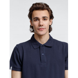 Рубашка поло мужская Virma Premium, темно-синяя