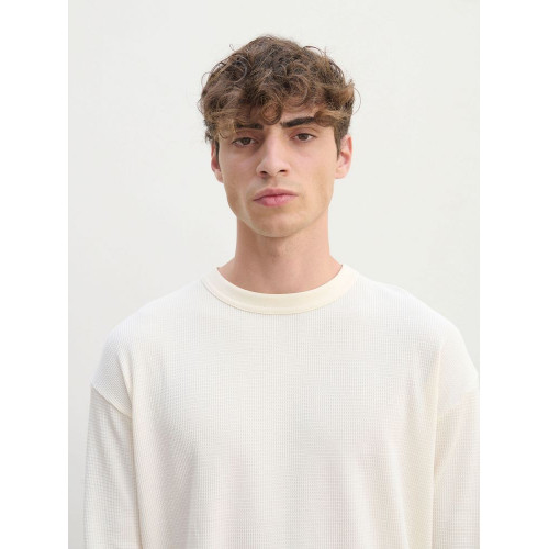 Футболка с длинным рукавом Thermal T, бежевая (неокрашенная)