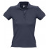 Рубашка поло женская People 210, темно-синяя (navy) Рубашка поло женская People 210, темно-синяя (navy)