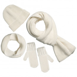 Шарф Nordkyn, белый (молочный)