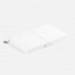 Ежедневник Waltz, недатированный, белый