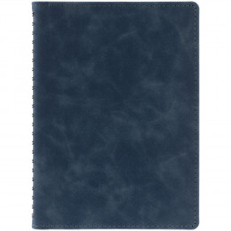 Ежедневник Spring Urban на заказ, недатированный, синий