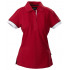 Рубашка поло женская Antreville, красная Рубашка поло женская Antreville, красная