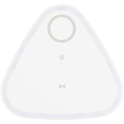 Станция беспроводной зарядки с антистрессом Countdown, белая