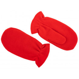Варежки Fleecy, красные