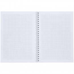 Блокнот Salvador в клетку, синий