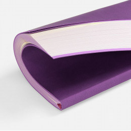 Ежедневник Flat, недатированный, фиолетовый, ver.2