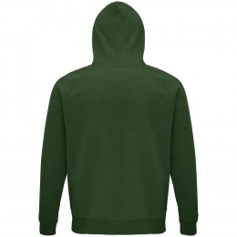 Толстовка унисекс Stellar, темно-зеленая