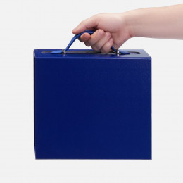 Коробка складная Holdfold, S, синяя