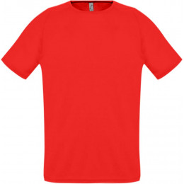 Футболка унисекс Sporty 140, красная