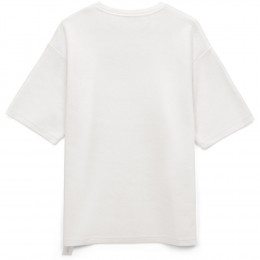 Джемпер с коротким рукавом Siluetti Volumica, молочно-белый