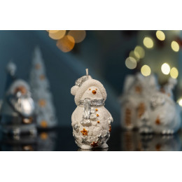 Свеча Christmas Twinkle, снеговик
