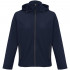 Куртка софтшелл с капюшоном мужская Race Men, темно-синяя