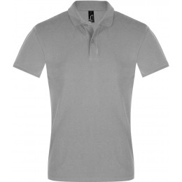Рубашка поло мужская Perfect Men 180 серый меланж