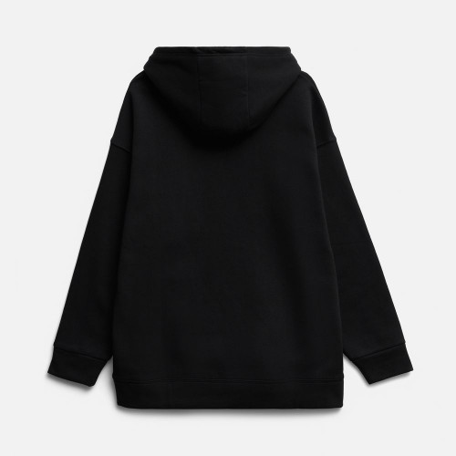 Худи оверсайз унисекс Snuggie, черное