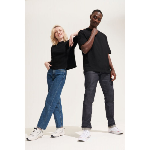 Футболка оверсайз мужская Boxy Men, черная