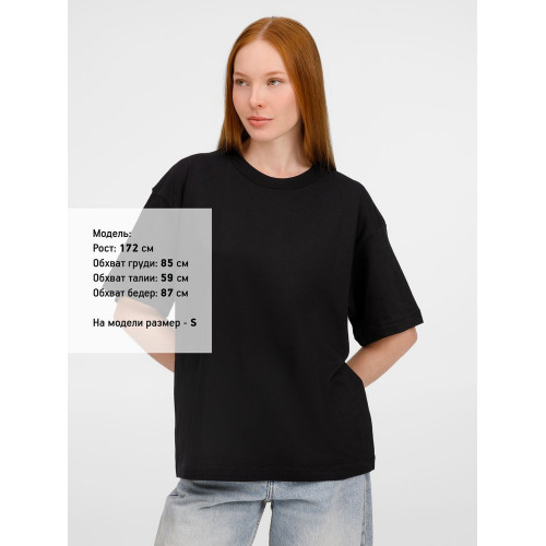 Футболка оверсайз унисекс Legacy, черная