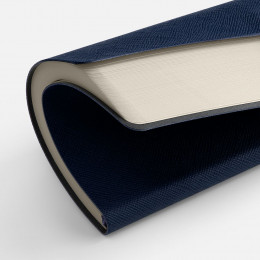 Ежедневник Lungo, недатированный, темно-синий