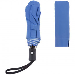 Зонт складной Manifest Color со светоотражающим куполом, синий