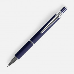 Ручка шариковая Chromos Soft Touch, синяя