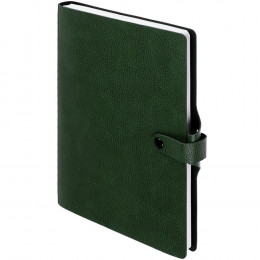 Ежедневник Strep Front на заказ, недатированный, зеленый