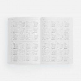 Ежедневник Vivian Metal, недатированный, черный