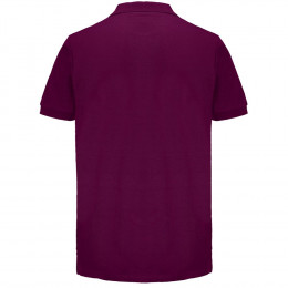 Рубашка поло унисекс Pacific, фиолетовая (сливовая)
