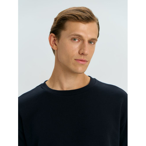 Свитшот оверсайз унисекс Omnifit, черный