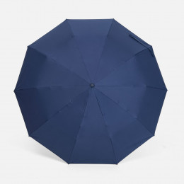 Зонт складной Skymate с УФ-защитой и ручкой-карабином, темно-синий
