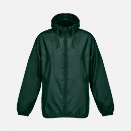 Ветровка унисекс Shield, темно-зеленая