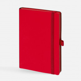 Ежедневник Peel Flex, недатированный, красный
