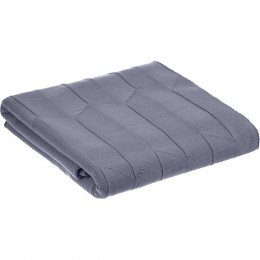 Плед Rombus, серый (стальной)