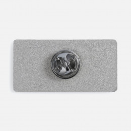 Значок Sanga Matto, серебристый