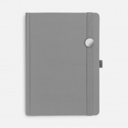 Ежедневник Favor Metal, недатированный, серый