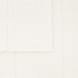 Плед Rombus, белый (молочный)