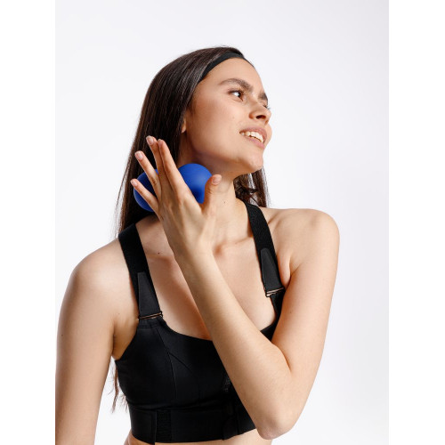 Массажный мяч двойной для МФР Relaxify, синий