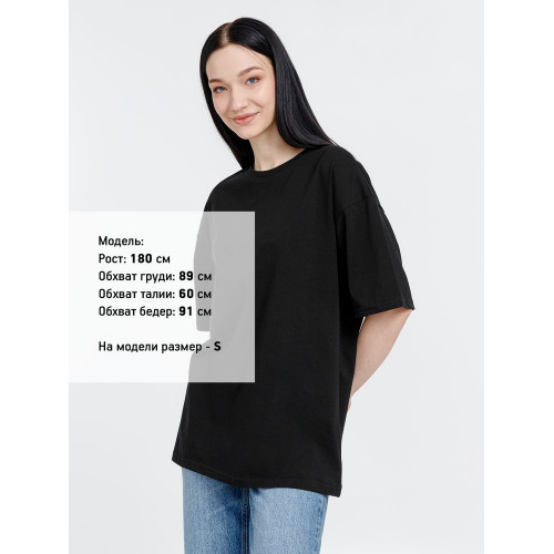 Футболка оверсайз унисекс Big Haul, черная