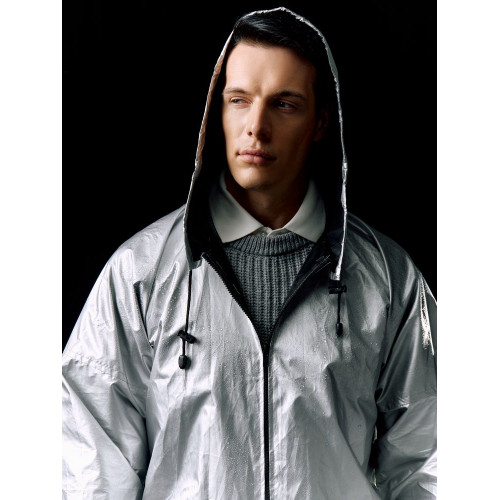 Дождевик Palladio Pockets, серебристый